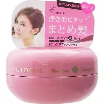 Mandom Lucid L Lucid elle #Arrange Up Wax 60 г Другие воски для волос Средства для укладки Нанесите тонкий слой на все волосы и соберите. Закройте крышку после