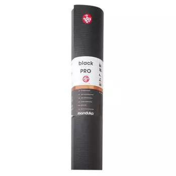 Manduka Long Yoga Mat Pilates Mat 6mm PRO Extra Long Manduka (Черный цвет) [Продукт]