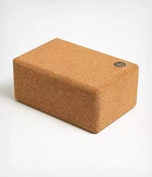 Manduka Unisex Cork Block One Size Beige COREBLOCK