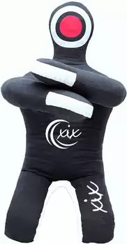 Манекен для борьбы Взрослый гуманоидный мешок с песком Манекен для борьбы Смешанные боевые искусства ММА Дзюдо Тренировка работы в партере Методы бросков Методы стягивания суставов чёрный