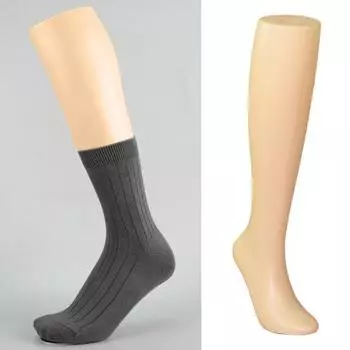 Манекен для ног, женская модель носков, модель для демонстрации носков до колен, манекен для ног человека, стоящая форма для демонстрации носков обуви D