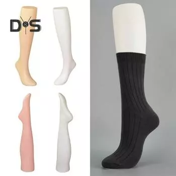 Манекен для ног, женская модель носков, модель для демонстрации носков до колен, манекен для ног человека, стоящая форма для демонстрации носков обуви B