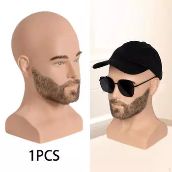 Манекен-голова для показа кепок для модных аксессуаров и хранения Style A