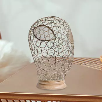 Манекен-голова для волос, укладка, 55 см, практичный парик, дисплей для золотой