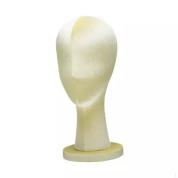 Манекен-голова, многоцелевая модель, подставка для парика, шляпы, шляпы, одежда, очки pink 35cm height