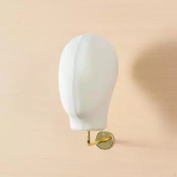 Манекен голова модель настенное крепление шляпа дисплей стенд держатель парика для головных уборов Linen stripe