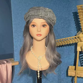 Манекен Голова Обучение Красота Аксессуары Косметология Шляпа Подставка Женская Модель для