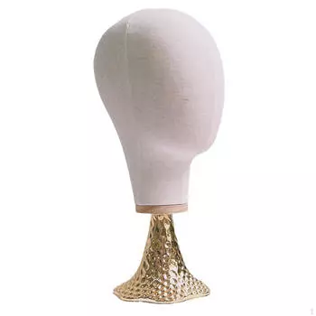 Манекен Голова Подставка Держатель Шляпы Дисплей Металлическая Основа Очки Повязка На Голову Парик для белый