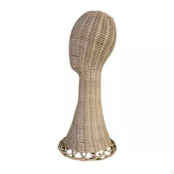 Манекен Голова Шляпа Дисплей Держатель Подставка Многофункциональная Устойчивая База Отдельно Стоящая Стойка Парик 40cm