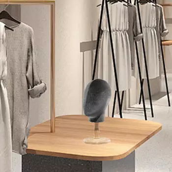 Манекен Голова Шляпа Дисплей Держатель Укладка Многоцелевой Парик Подставка Манекен Модель для Wood