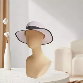 Манекен голова стенд модель парик дисплей реквизит стилист органайзер держатель шляпы с шеей для шляп серьги