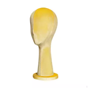 Манекен женской головы, подставка для шляпы и парика, бархатная форма для платья, модель для шиньона зелёный