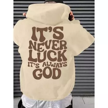 Manfinity Dauomo Men s Simple Printed Pullover Hoodie S