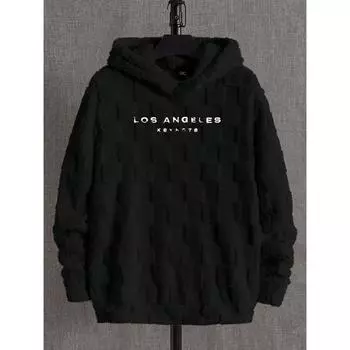 Manfinity Homme Мужская толстовка с капюшоном и вышитыми буквами S