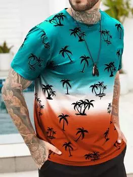 Manfinity RSRT мужские футболки Fit круглый вырез короткий рукав пляжная футболка модная мужская одежда летний трикотажный топ S