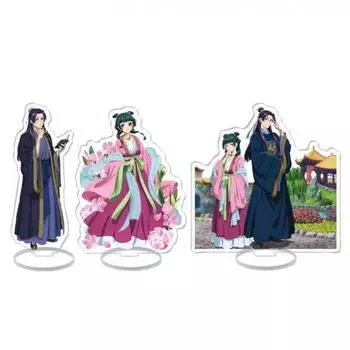 Манга Аниме Акриловая Подставка Дом Врачевания Шепот Девочки Периферийный Кот Кошка Нефритовый Лист Наложница Рена Гао Шунь Фигурка 01