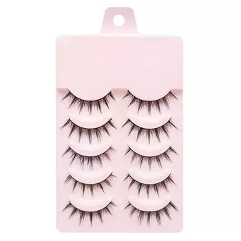 Манга Ресницы 5 пар Натуральные Ресницы Накладные Ресницы Маленький Дьявол Ресницы Аниме Ресницы Полные Полосатые Ресницы Ленточные Ресницы Макияж