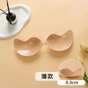Mango cup chest sticker hand brush glue invisible bra siliconebra silicone anti-light gathering bra latex A