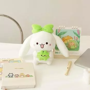 Mangsangri Rabbits Lucky Mangbungi Doll, популярная фраза в Корее. Lucky Mangbungi doll