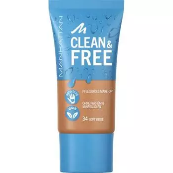 MANHATTAN Manhattan Clean & Free Foundation 34 30ml