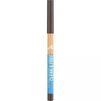 Manhattan MANHATTAN Eyeliner Clean & Free 002 Pecan Brown 1.1g