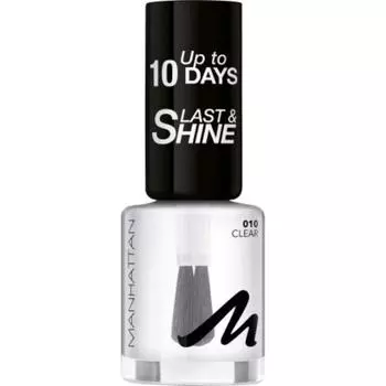 MANHATTAN Manhattan Last Shine Nail Polish 010 Clear 8ml