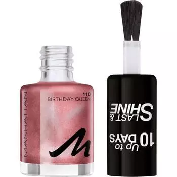 MANHATTAN Manhattan Last Shine Nail Polish 110 Birthday Queen 8ml