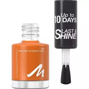 MANHATTAN Manhattan Last Shine Nail Polish 151 Tan Line Good Times 8ml