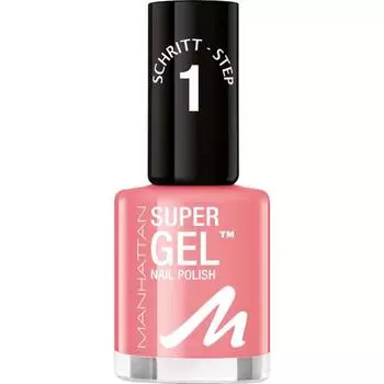MANHATTAN Manhattan Super Gel Nail Polish 240 Pop Princess Pink 12ml