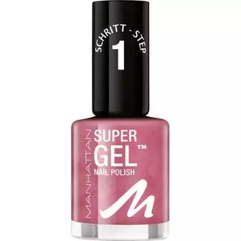 MANHATTAN Manhattan Super Gel Nail Polish 285 Pretty Rose 12ml