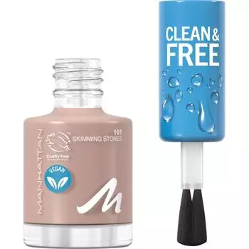 Manhattan Nail Polish Clean & Free 161 Skimming Stone 8ml