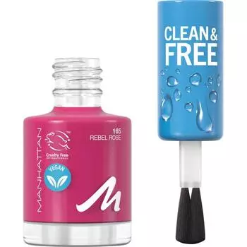 Manhattan Nail Polish Clean & Free 165 Level Rose 8ml