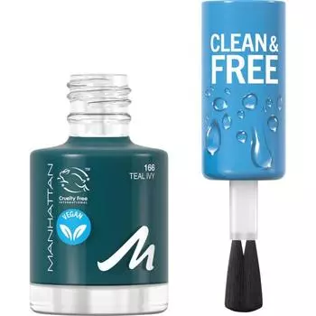 Manhattan Nail Polish Clean & Free 168 Teal Ivy 8ml