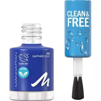 Manhattan Nail Polish Clean & Free 169 Sapphire Soar 8ml