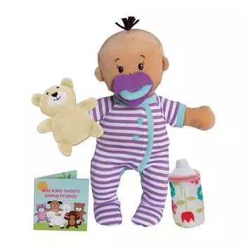 Manhattan Toy We Baby Stella бежевый комплект мягкой детской куколки с ароматом 12 дюймов бежевый