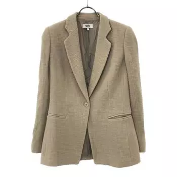 MANI Made in Italy wool tailored jacket 40 beige GIORGIO ARMANI Women Used
