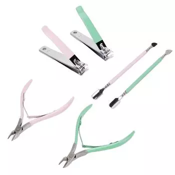 Manicure Tools Set Dead Skin Clipper Nail Clipper Cuticle Pusher Set Professional Stainless Steel Na