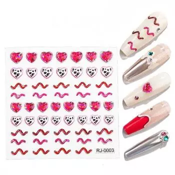 Маникюр Наклейки с героями мультфильмов Бронзирующие аксессуары для ногтей Украшения для ногтей Наклейки для ногтей Наклейки для ногтей