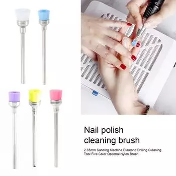 Маникюрная кисточка, простая в эксплуатации, чистая, изысканная, прочная, портативная, инструмент для дизайна ногтей для салона красоты светло-фиолетовый