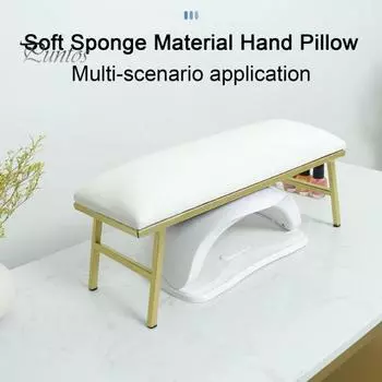 Маникюрная подушка для рук из искусственной кожи, удобный дизайн, поддержка ногтей, запястья, противоскользящая подушечка, женские аксессуары I