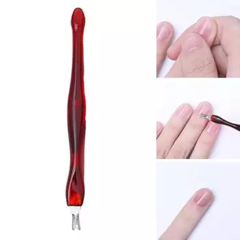 Маникюрная вилка безопасная, мощная, эффективная, простая в использовании, многоразовая, для ухода за кутикулой, вилка из нержавеющей стали для удаления омертвевшей кожи для женщин
