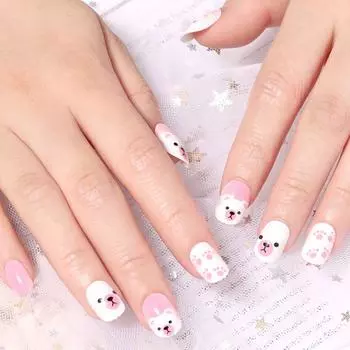 Маникюрные аксессуары, накладные ногти, украшения для ногтей «сделай сам», мультяшные накладные ногти, детские накладные ногти 2