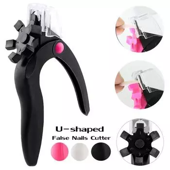 Маникюрные инструменты для искусственных ногтей U-образные кусачки для накладных ногтей Резак для накладных ногтей Машинка для стрижки ногтей