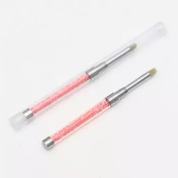 Маникюрный карандаш с мягкой щетиной, сделай сам, простой в эксплуатации, практичный, скошенный, для дизайна ногтей, для рисования, для фототерапии, для салонов красоты