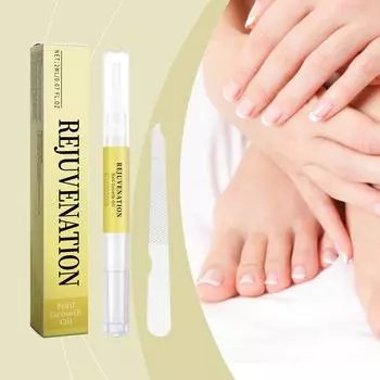 Маникюрный раствор Уход за ногтями Улучшенный уход за ногтями Гладкий Сильный Жесткий Чистый Уход за ногтями Лак для ногтей(Средство по уходу за ногтями: 2ML * 1, Пилочка для ногтей * 1) One Size