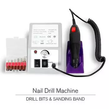 Маникюрный станок PHOENIXY, набор сверл для маникюра, фреза для снятия гель-лака, набор сверл для ногтей, оборудование, инструменты