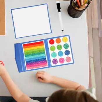 Манипуляторы дробей Портативные математические материалы для детей от 6 лет и старше Начальная школа