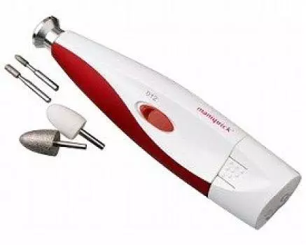 Maniquick Soft Touch MQ632 Красный ноготь / [Lakes 21] [Машинка для самостоятельного ухода] красный