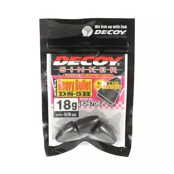 Decoy DS-5H Грузило Тип Тяжелая Пуля Размер 18 грамм (6706)