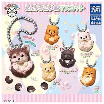 Manmaru Animal Manmaru Dog Mascot 6 видов Gacha Gacha Capsule Toy [Набор (Полный Полный)]